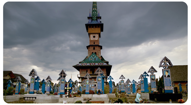 El alegre cementerio de Sapantza