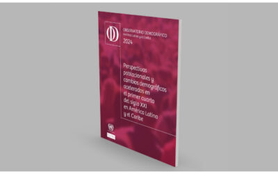 Informe Observatorio Demográfico 2024 de la CEPAL: América Latina y el Caribe